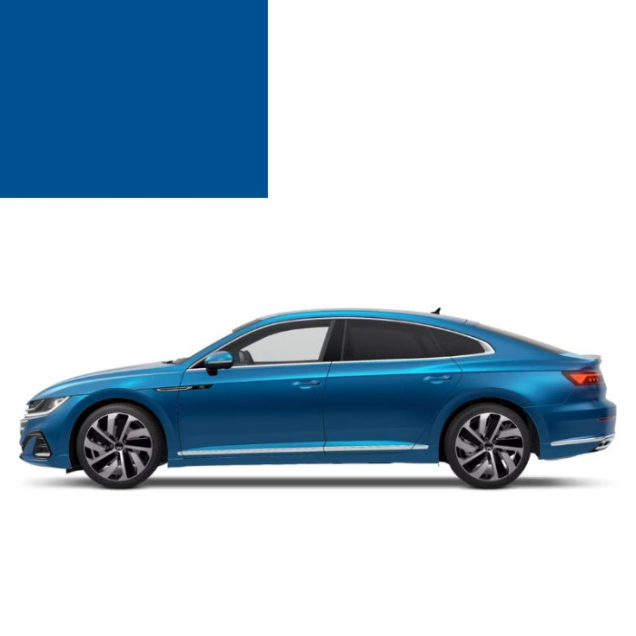Купити Фарба за кодом акрилова синя Summer Blue LA5F для автомобілів Volkswagen в Україні