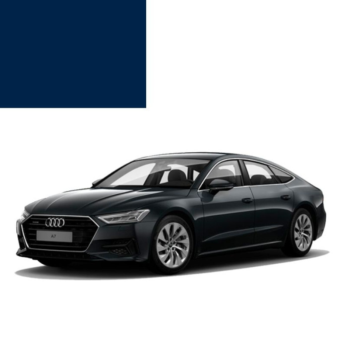Купити Фарба за кодом металік синя Santorinblau LZ5K для автомобілів Audi в Україні