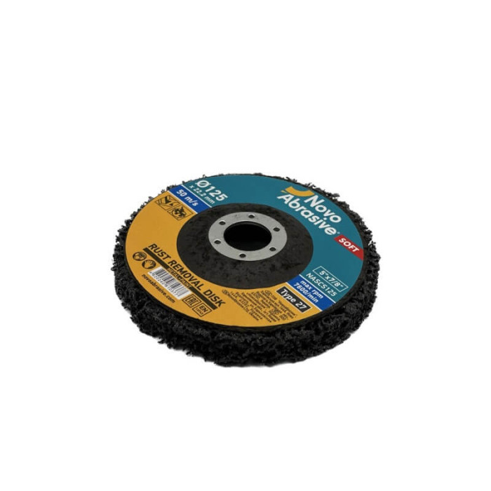 Купити Коло абразивне пурпурове NovoAbrasive 125*22*23мм в Україні