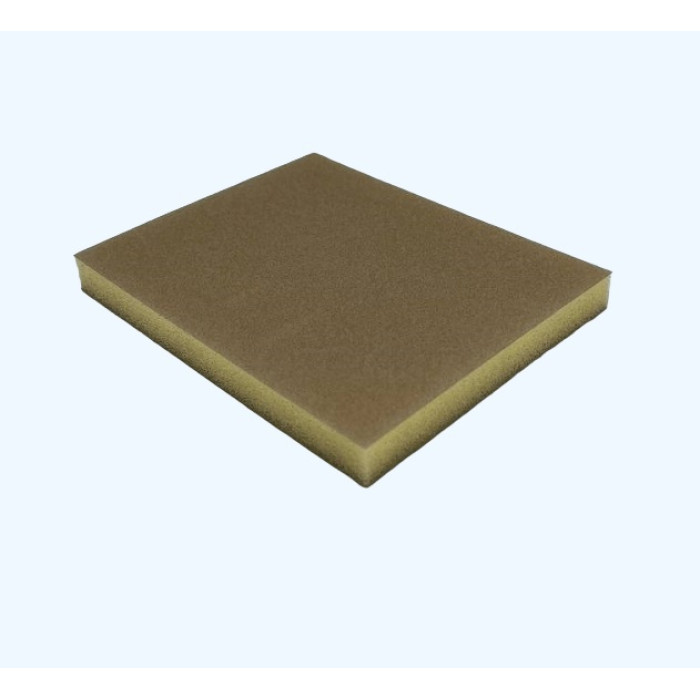 Купити Абразивна губка Doubleflex SOFT PADS BEIGE 123x98x13мм KOVAX MICROFINE (бежева) в Україні