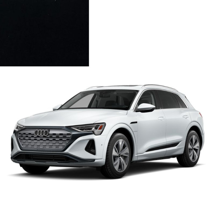 Купити Фарба за кодом акрилова чорно-синя L52M SCHWARZBLAU, RAL 5004 для автомобілів Audi в Україні