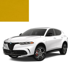 Краска по коду акриловая желтая 258A GIALLO GINESTRA для автомобилей Alfa Romeo