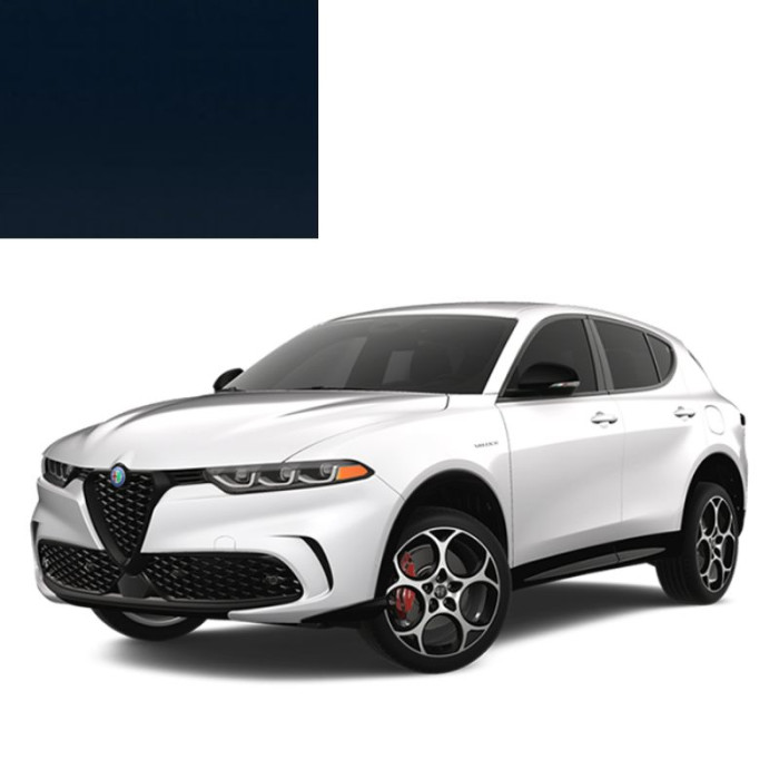 Купити Фарба за кодом акрилова синя 343 BLU OLANDESE для автомобілів Alfa Romeo в Україні