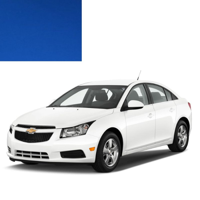 Купити Фарба за кодом акрилова синя 19U JAZZ BLUE для автомобілів Chevrolet в Україні