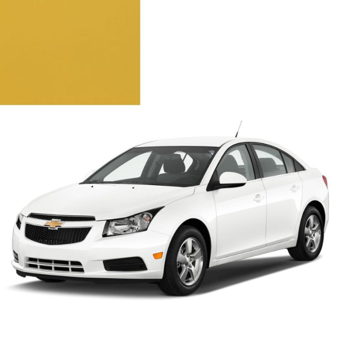Купити Фарба за кодом акрилова жовта 52U HIGHWAY YELLOW для автомобілів Chevrolet в Україні