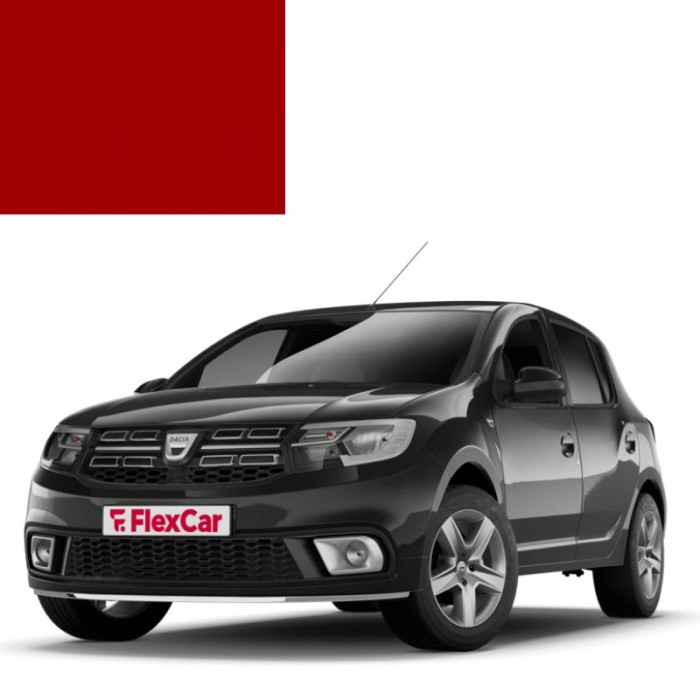 Купити Фарба за кодом акрилова червона 21D (021C) RED PASSION для автомобілів Dacia в Україні