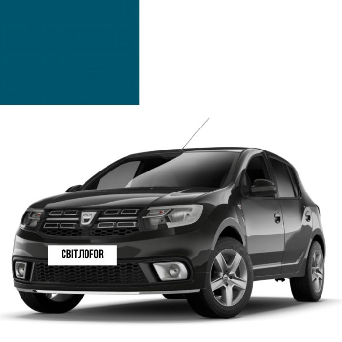 Купити Фарба за кодом акрилова синя 501 ALBASTRU для автомобілів Dacia в Україні