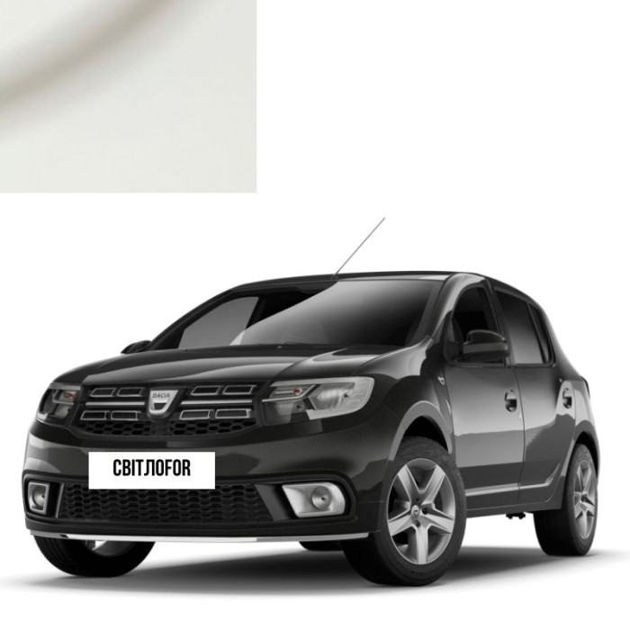 Купити Фарба за кодом акрилова біла QM1 WHITE для автомобілів Dacia в Україні