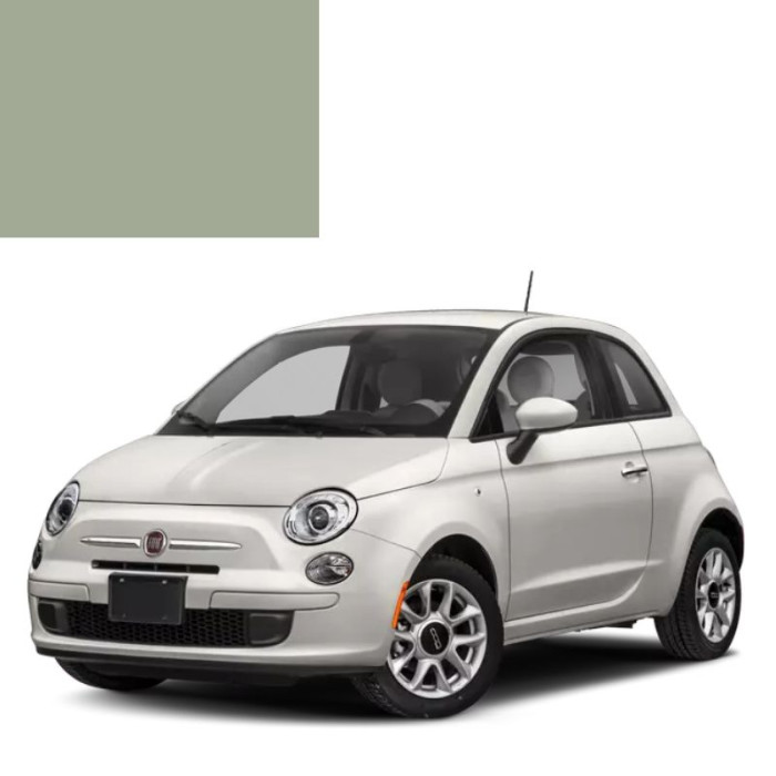 Купити Фарба за кодом акрилова сіра 626 GRIGIO OSLO для автомобілів Fiat в Україні