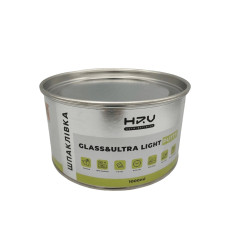 Шпаклівка зі скловолокном HRV легка (жовта), 1л