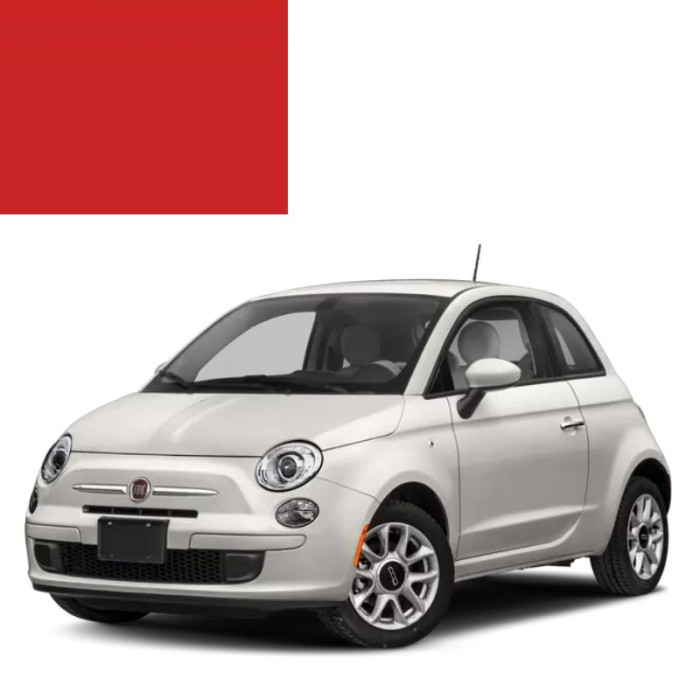 Купити Фарба за кодом акрилова червона 854 ROSSO CORSA для автомобілів Fiat в Україні
