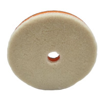 Круг полірувальний - ZviZZer Detailing Pad Thermo Velour Wool Pad 130/15/130мм (беж)