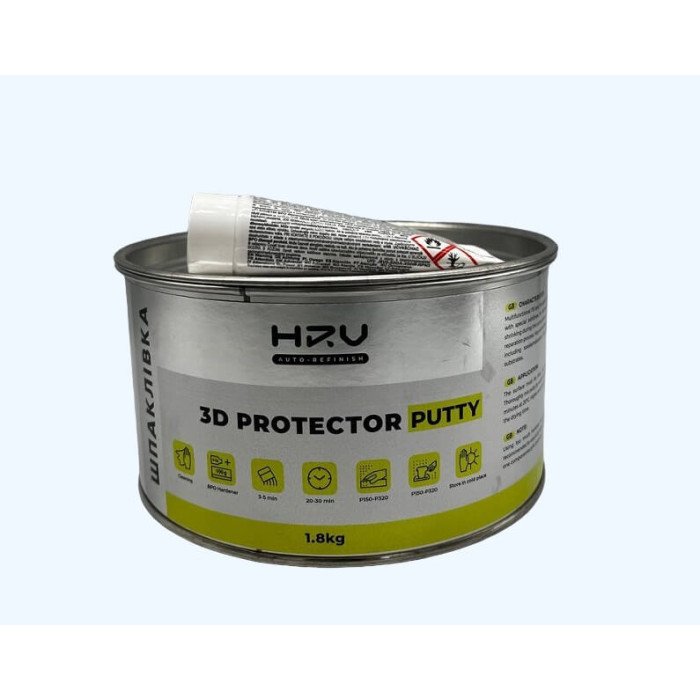Шпаклівка універсальна HRV 3-D Protector Putty 1.8 кг в Україні.
