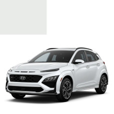 Краска по коду акриловая белая PYW POLAR WHITE для автомобилей Hyundai