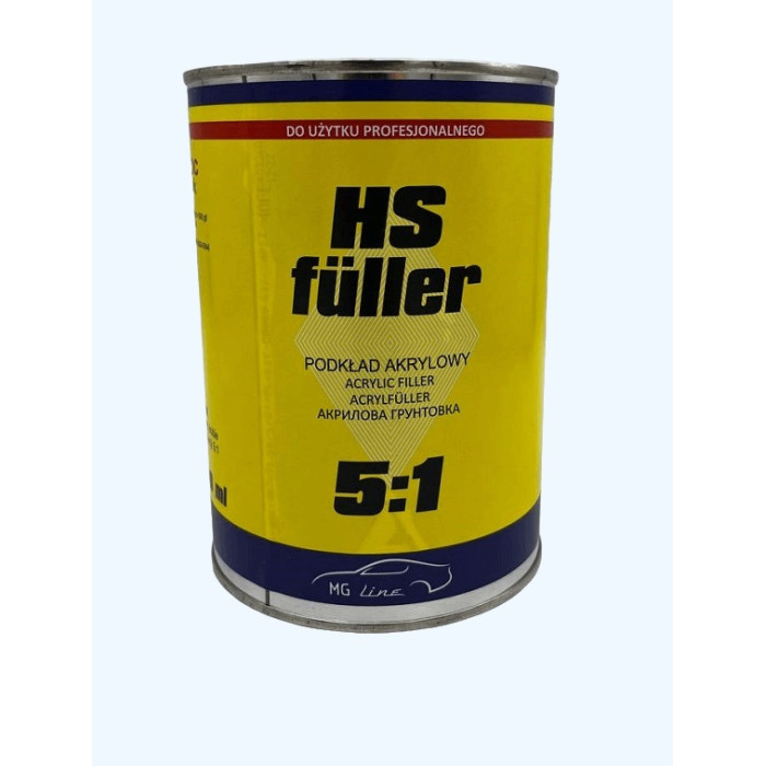 Купити Грунт акриловий 5:1 0.8 л сірий Moto-Gama HS Fuller (відп. Harter - 160 мл) в Україні