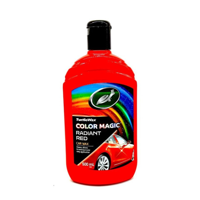 Купити Поліроль червоний 500мл TURTLE WAX Color Magic 52711/FG8313 в Україні