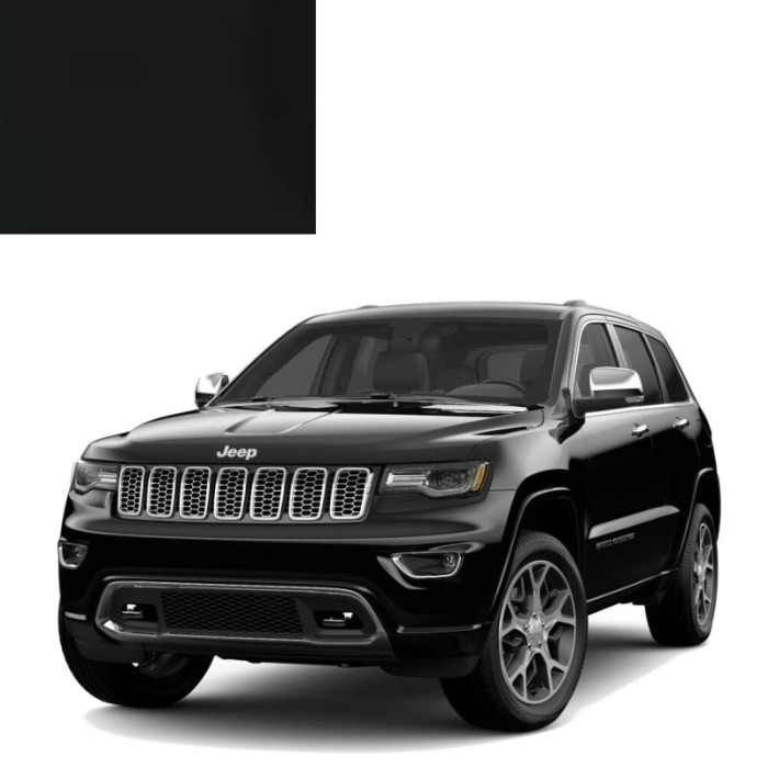 Купити Фарба за кодом акрилова чорна 601 ECLIPSE BLACK для автомобілів Jeep в Україні