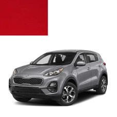 Краска по коду акриловая красная 1E TOMATO RED для автомобилей Kia