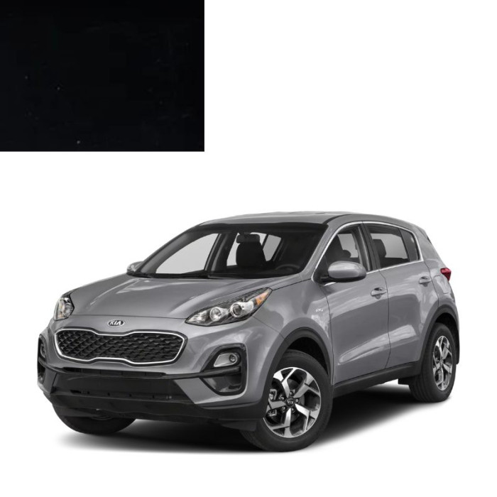 Купити Фарба за кодом акрилова чорна EB BLACK, COSMOS BLACK для автомобілів Kia в Україні