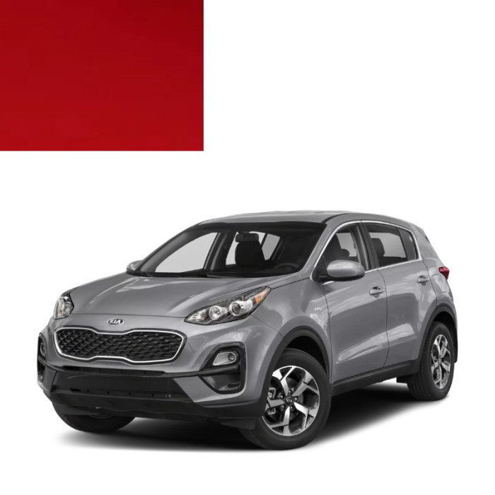 Купити Фарба за кодом акрилова червона JA SHINE RED для автомобілів Kia в Україні
