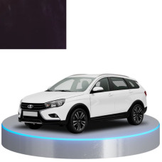Краска по коду металлик фиолетовая 107 AUBERGINE, Баклажан для автомобилей Lada