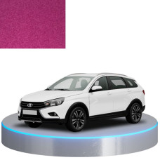 Краска по коду металлик красная 116 CORAL, Коралл для автомобилей Lada