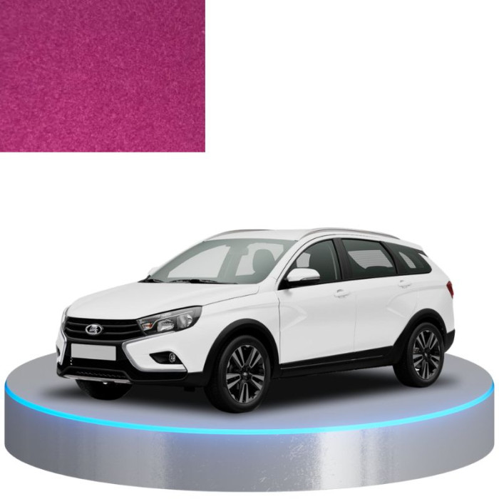 Купити Фарба за кодом металік червона 116 CORAL, Корал для автомобілів Lada в Україні