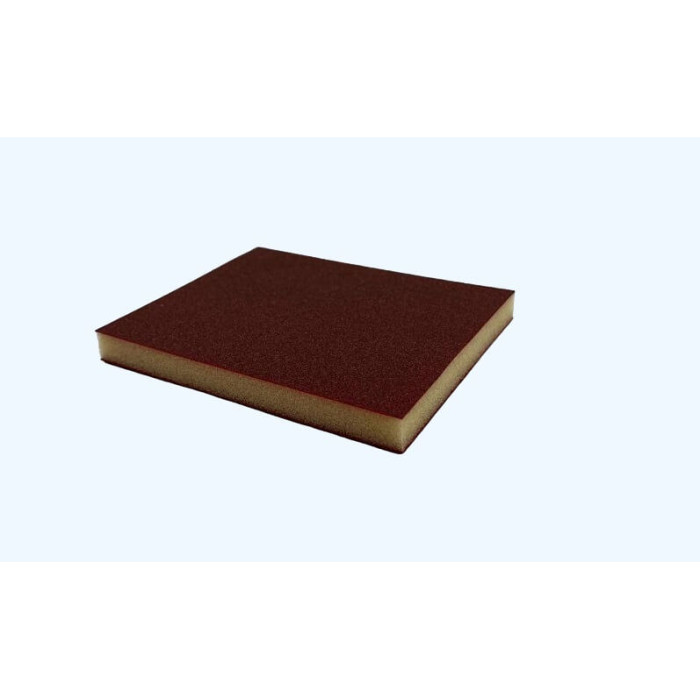 Купити Абразивна губка Doubleflex SOFT PADS RED 123x98x13мм KOVAX SUPERFINE (червона) в Україні