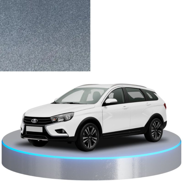 Купить Краска по коду металлик серая 169 Туманное утро для автомобилей Lada в Украине