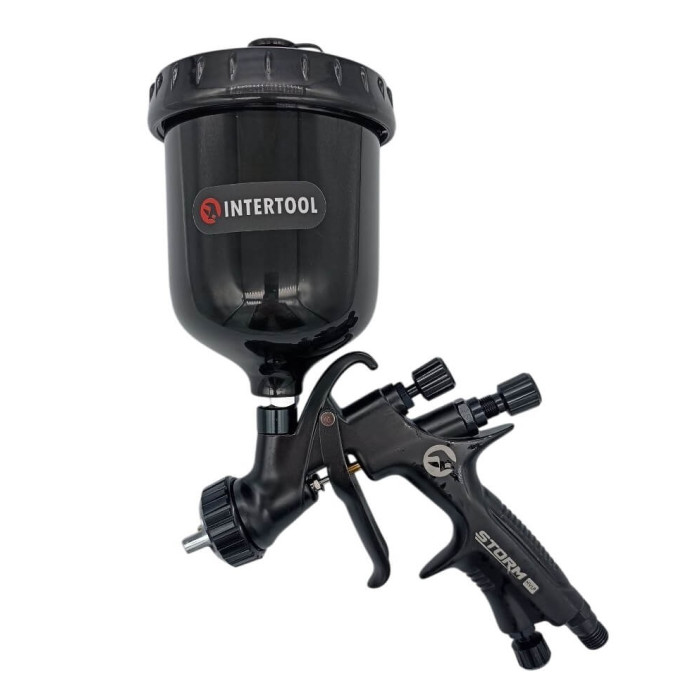 Купить Пистолет покрасочный BLACK M-DIAMOND INTERTOOL HVLP PT-0168 1.8мм в Украине