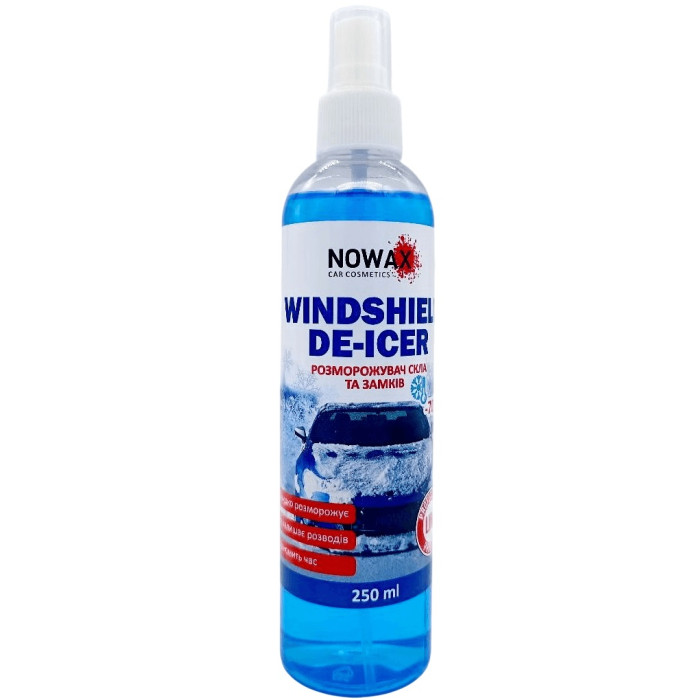 Купить Размораживатель стекол и замков NOWAX Windshield DE-ICER -70°C 250 мл в Украине