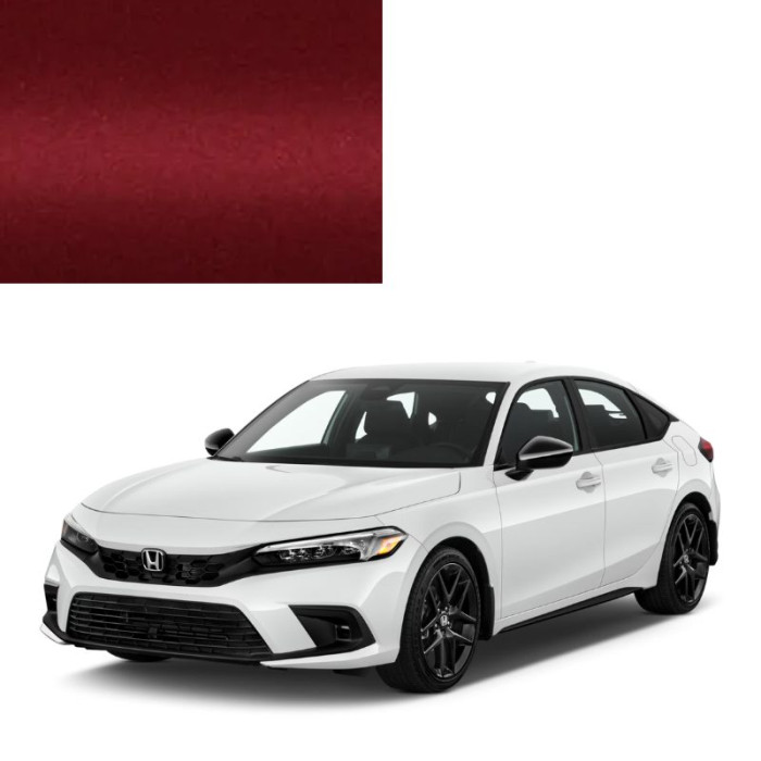 Купить Фарба за кодом металік червона 731 CLARET RED для автомобілів Honda в Україні