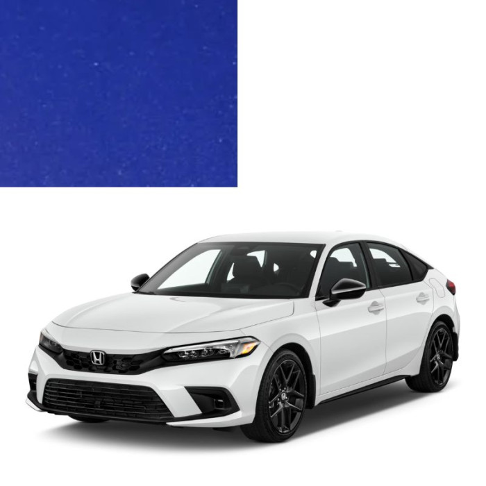 Купить Краска по коду металлик синяя B501P BLUE для автомобилей Honda в Украине