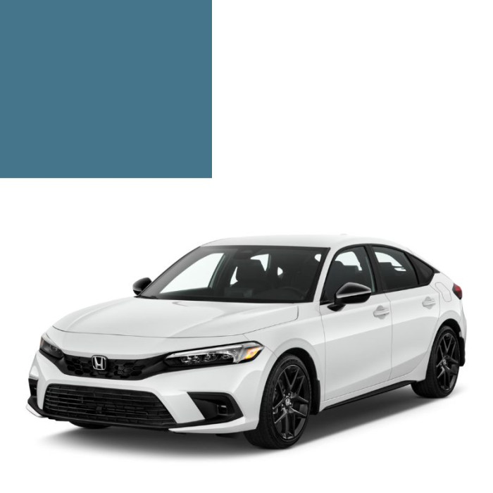 Купить Краска по коду металлик синяя B505M AQUA BREEZE OPAL для автомобилей Honda в Украине