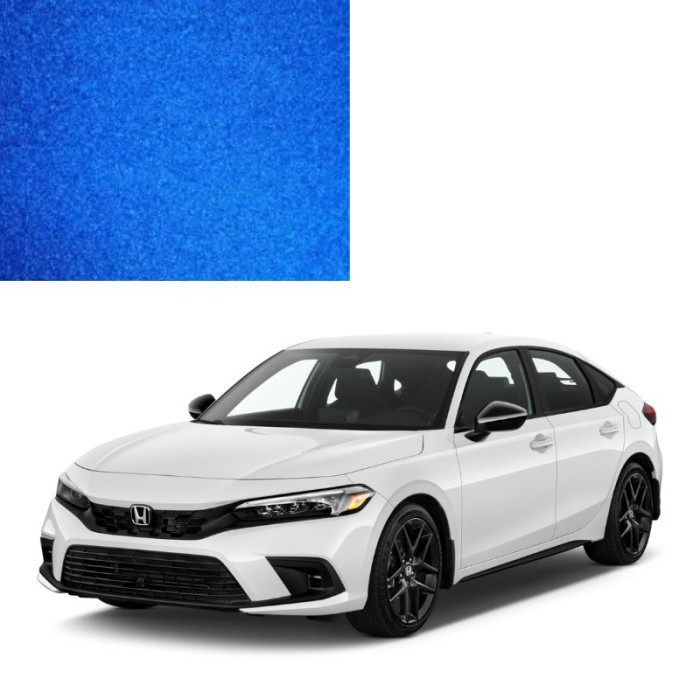 Купить Краска по коду металлик синяя B510P LONG BEACH BLUE для автомобилей Honda в Украине