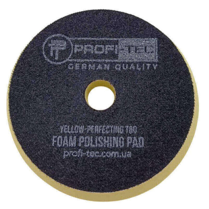 Купить Полировальная губка PROFI-TEC FOAM POLISHING PAD YELLOW-PERFECTING T60 в Украине