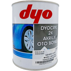 Фарба акрилова чорна Toyota 202 DYO 1л (без затвердника)