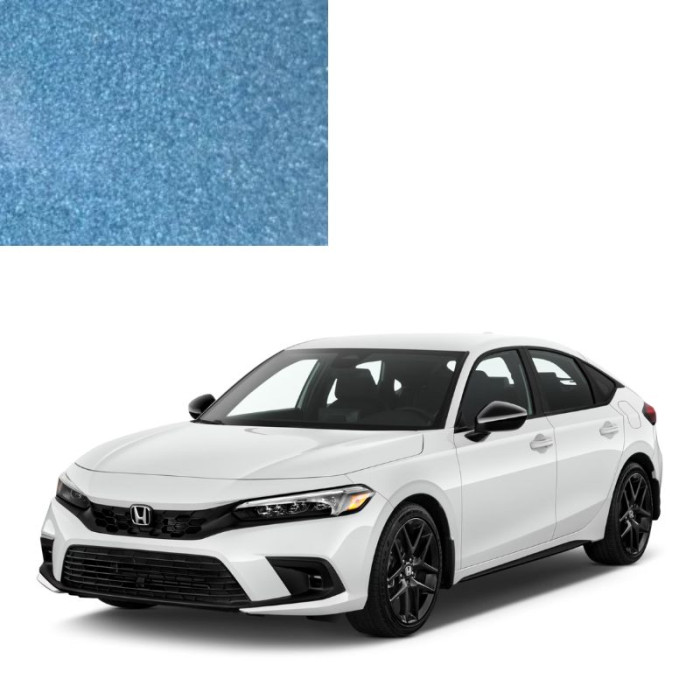 Купити Фарбу за кодом металік синя B98M OXYGEN BLUE для автомобілів Honda в Україні