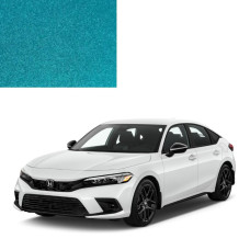 Краска по коду металлик зеленая BG33P PARADISE BLUE GREEN для автомобилей Honda
