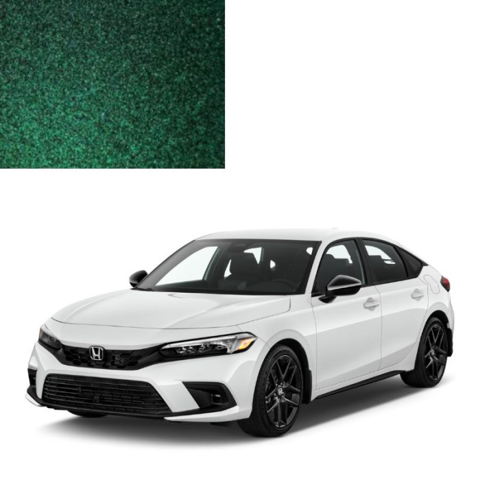 Купить Фарба за кодом металік зелена G503P AMAZON GREEN для автомобілів Honda в Україні
