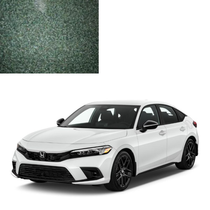 Купити Фарба за кодом металік зелена G86P DARK GREEN BAIKAL для автомобілів Honda в Україні