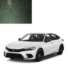 Краска по коду металлик зеленая G98P FICUS GREEN для автомобилей Honda
