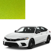 Краска по коду металлик зеленая GY21M LEAF GREEN для автомобилей Honda