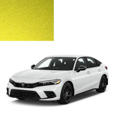 Краска по коду металлик желтая GY22M CITROUS YELLOW для автомобилей Honda