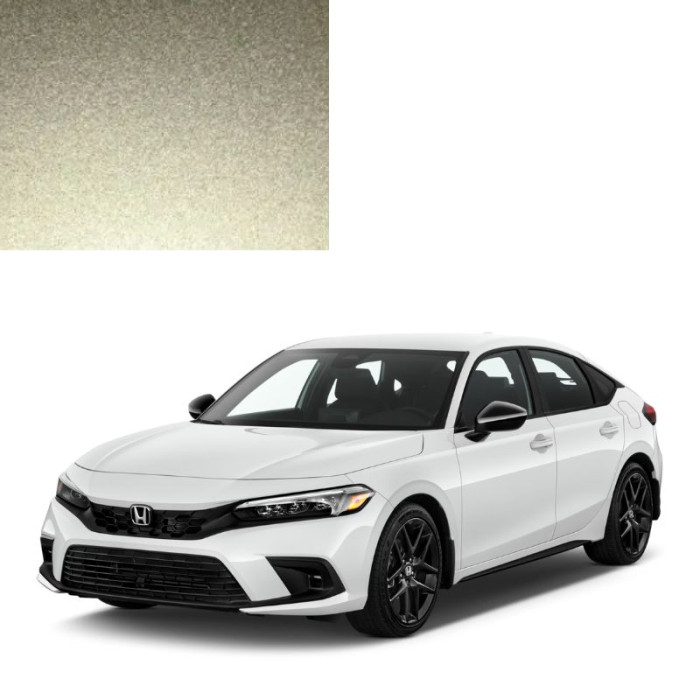 Купити Фарба за кодом металік срібляста GY23M MUSCAT SILVER для автомобілів Honda в Україні