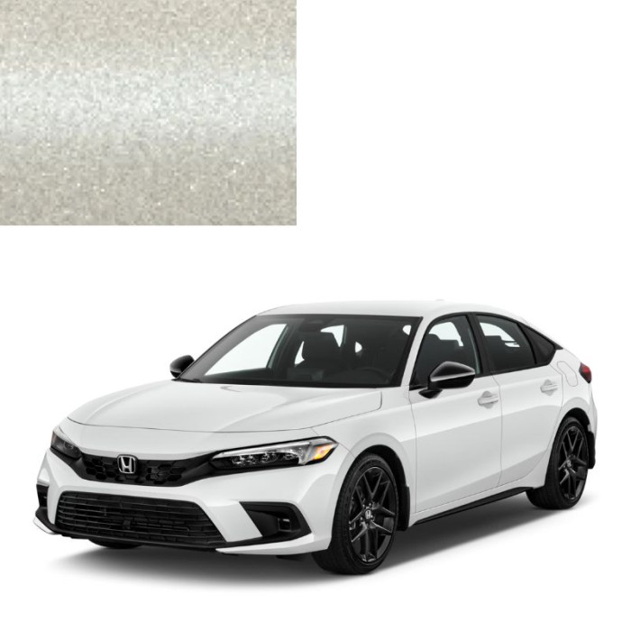 Купити Фарба за кодом металік біла NH585P NEW WHITE для автомобілів Honda в Україні