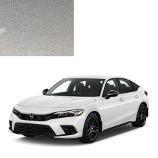 Краска по коду металлик серебристая NH614M TITAN SILVER для автомобилей Honda