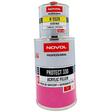 Грунт акриловий білий (1л.+затв.0,25л.) NOVOL PROTECT 330 5+1, арт. 37331