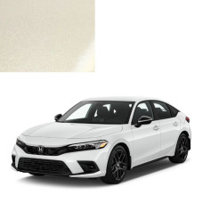 Краска по коду металлик белая NH624P NEW WHITE для автомобилей Honda