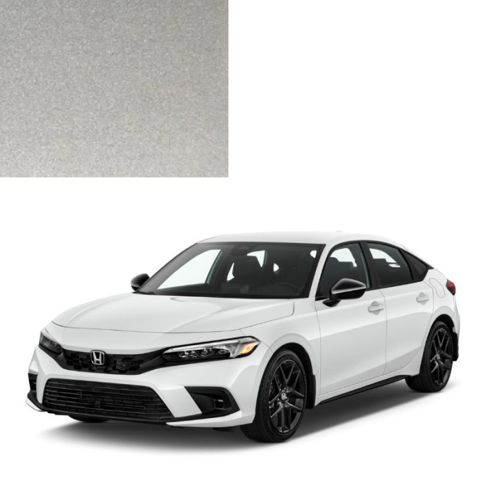 Купити Фарба за кодом металік срібляста NH689M BILLET SILVER для автомобілів Honda в Україні